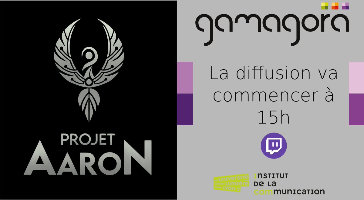 gamagora's tweet photo. 📺 Second live sur l’un des jeux des étudiants de #Gamagora, @Master_MAAAV et @CPELyon à 15 h : 🌟Projet Aaron🌟
📢 https://t.co/rafXg2ZfiL
🗨️ Découvrez le jeu et questionnez les concepteurs ! 🗨️
📅 Dernier live le 15/05 (soir) : Rambarde
#IndieGameDev
@univ_lyon2 @icom_lyon https://t.co/QBlabWAQbT