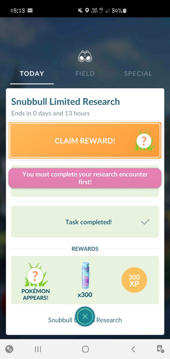 caroline_buck's tweet photo. @NianticHelp I'm stuck and can't progress... https://t.co/mtMvZ2bkRa
