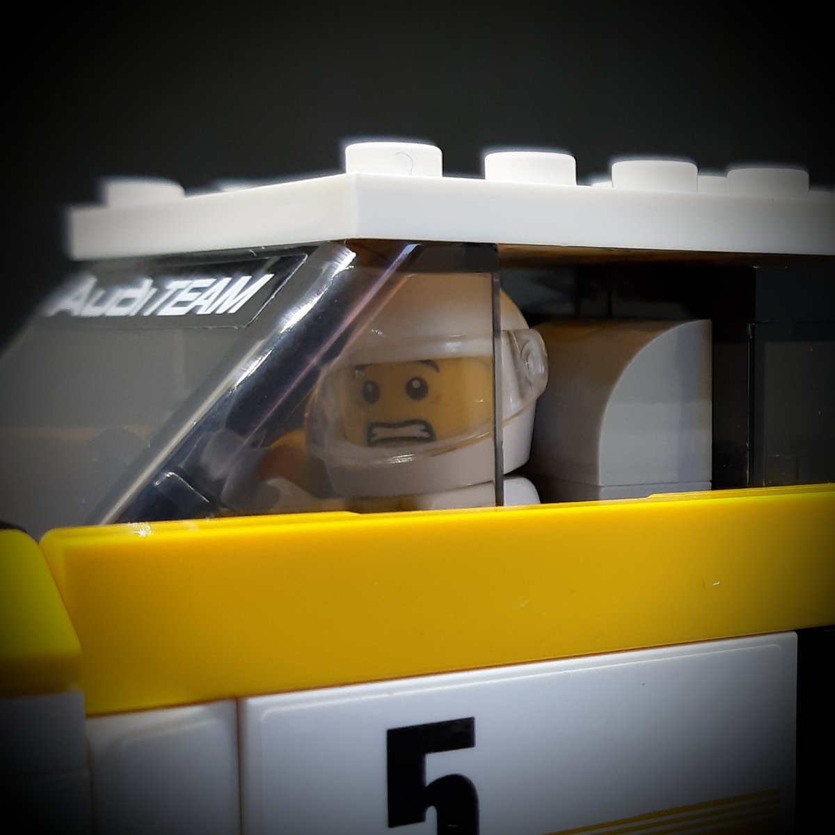 CuratorInACar's tweet photo. Perhaps a bit too fired up! #BrickinIt 10/10 https://t.co/jb9LK2Rkn3
