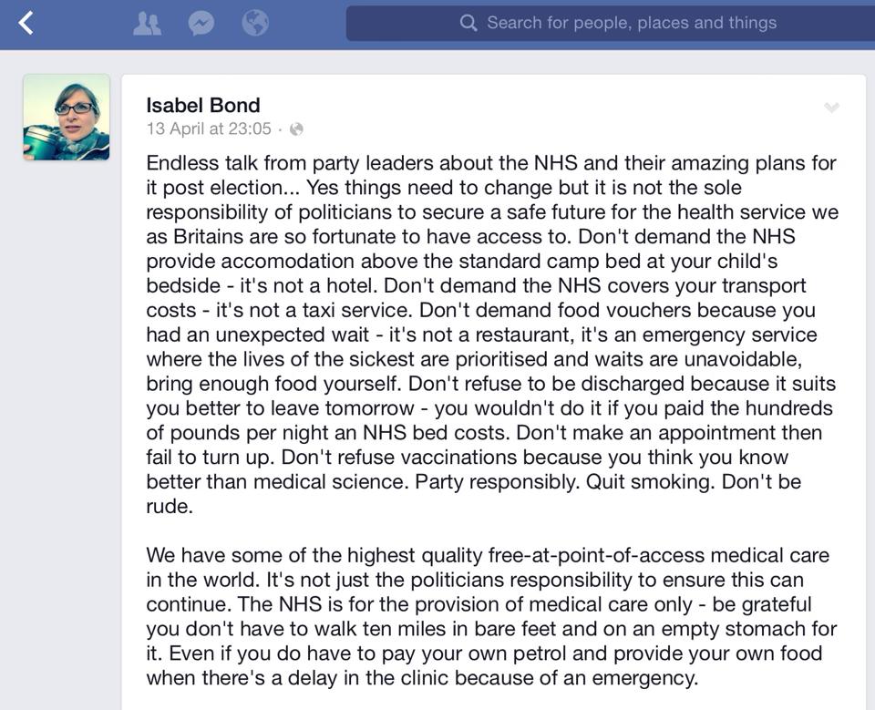 MaliceAfore's tweet image. This is at least five years old, but we need to remember her wisdom if and when things return to normal.