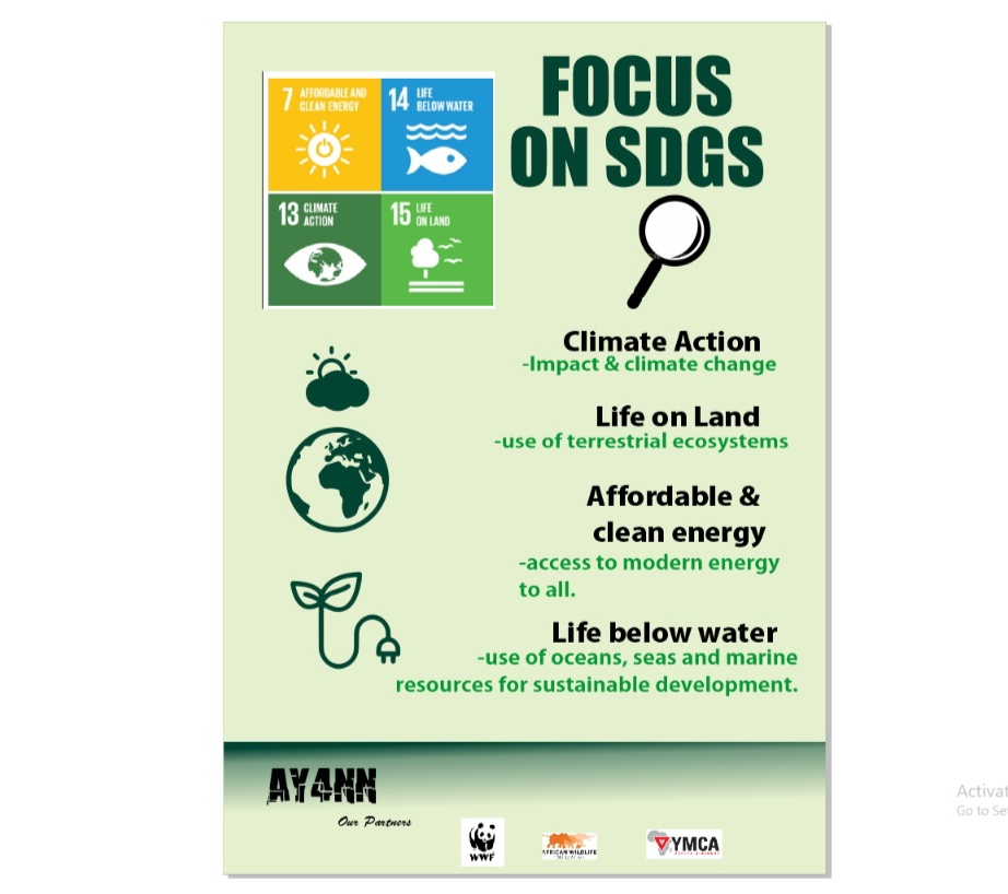 Africa_YMCA's tweet photo. @Africa_Y4Nature focuses on 17 Sustainable Development Goals(SDGs). To know more about the SDGs watch this video  https://t.co/cKXKLsuSPp

#IAm4Nature
#NewDealForNature https://t.co/esTdLI5UWe