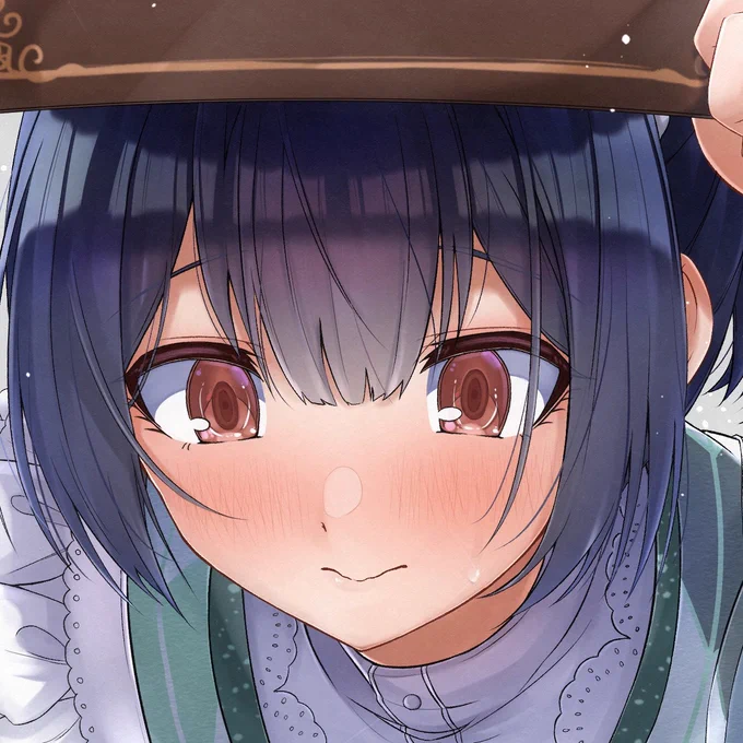 お顔アップ 