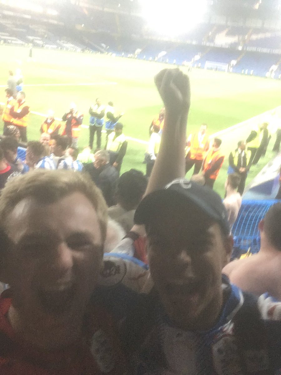 _eddypreston's tweet photo. @htafc @peterwalker_2 what a night https://t.co/VKRx89GFAs