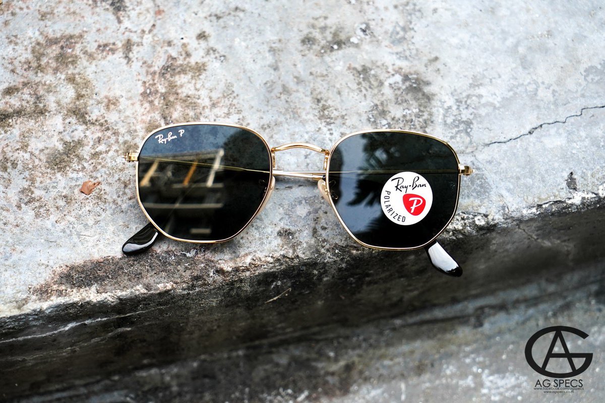 AgSpecs's tweet photo. Ray-Ban Hexagonal + Polarized 
สีนิยมประจำ Ray-Ban เพิ่มเติมเลนส์ตัดแสงสะท้อน
แดดจ��ดขนาดไหน ใส่แว่นตัวนี้แล้วสบายตา แน่นอน

ราคาพิเศษเพียง 5,100 
ขนาด 51mm (51-21-145)

Made in ITALYสินค้ารับประกันของแท้ 100% พร้อมใบรับประกันจาก Luxottica Wholesale (Thailand) #ของมันต้องมี https://t.co/sfQrmZk2TH