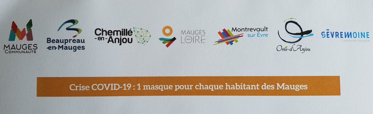 f_boudaud's tweet photo. Ce matin, en moins de 2h, distribution de plus de 2 000 #masques sur la commune déléguée de St Laurent des Autels #OreedAnjou , fournis par #MaugesCommunaute @didierhuchon @AndreMARTIN126 @AlineBRAY49 @RoueMauges https://t.co/xd13Rp1q7C