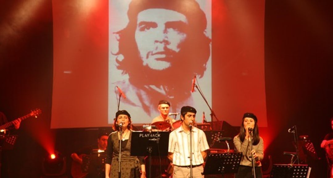 17/38And using giant images of militant revolutionaries like Guevara and Castro as concert fixtures and prominent red scarves as band uniform doesn't help matters much either. Nevertheless, the group went on to become one of Turkey's top-rated chartbusters in history.