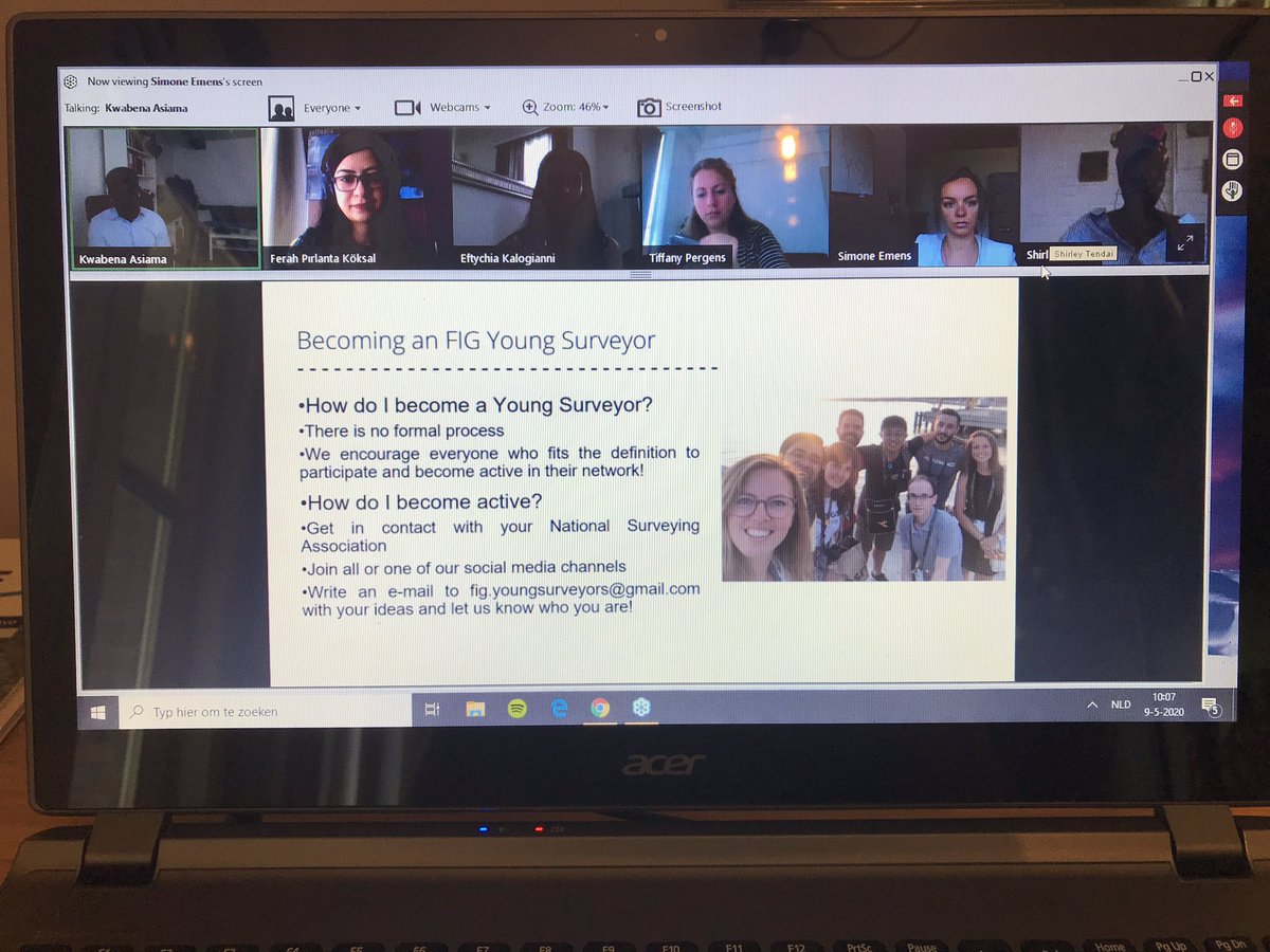 carlineamsing's tweet photo. Joining the @fig_young #SocialDistancing session with more than 200 attendees. Great work team!! 🙌🏻🌍 @FIG_NEWS #geospatial #5YSC #mapping https://t.co/Q6WdN9V4TU