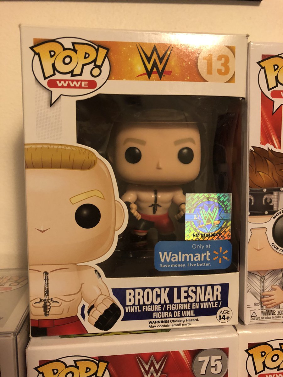 Snagged this vaulted #brocklesnar #wwefunkopop this week! The collection continues to grow!
#toycollector #wwe #wwetoys