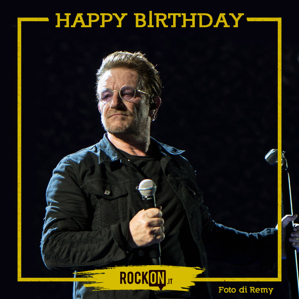 rockonitalia's tweet photo. 60 anni per Bono Vox (Dublino, 10 maggio 1960): tanti auguri al cantante e frontman degli U2 #bonovox https://t.co/1FSZ5c42q9