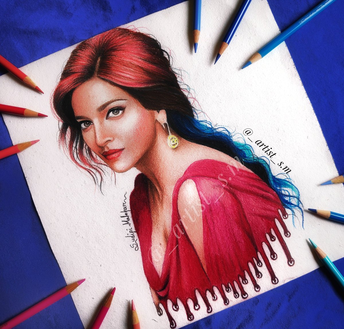 artistsm1's tweet photo. @deepikapadukone 💙
.
.
.
.
#DeepikaPadukone #fanart #pencilsketch #Pencildrawing #pencilart #pencil #art #ArtistOnTwitter #artists #artist #artistsontwitter https://t.co/RXyauDRJcY