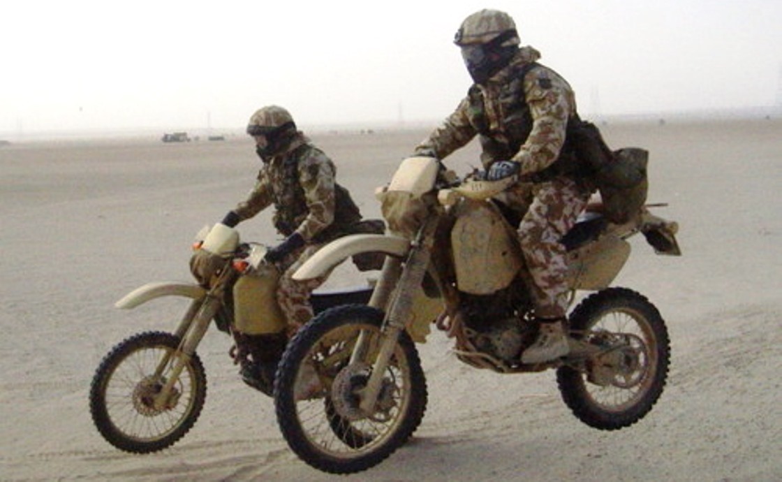 Driving motorcycles, especially off-road in challenging circumstances, requires not inconsiderable skill and experience, and they do not have a great deal of load-carrying capacity, both weight and volume. /5