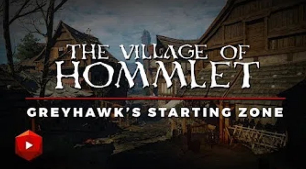 ThePiazzaForum's tweet image. Greyhawk DMs: Have you watched @DMItAllShow's video about The Villiage of Hommlet?:
thepiazza.org.uk/bb/viewtopic.p…

What do you think of the video?

Do you think it helps newbie Greyhawk DMs get the best out of Hommlet?