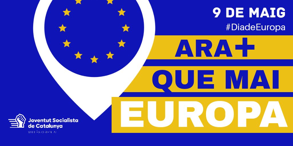 JSCVOriental's tweet photo. Ara més que mai, #Europa

Celebrem el 70 aniversari de la Declaració Schuman, el punt de partida del projecte europeu. 

#DiaDeEuropa 
#UnionEuropea https://t.co/Le1YoKx4dn