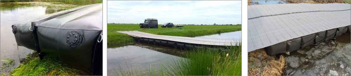 Gap crossing; a number of systems now exist, including the General Dynamics Quad Bike Bridge, MSS Defence GXS Rapid Deployable Gap Crossing System, and of course, the  @easibridge Tactical Assault Bridge/14