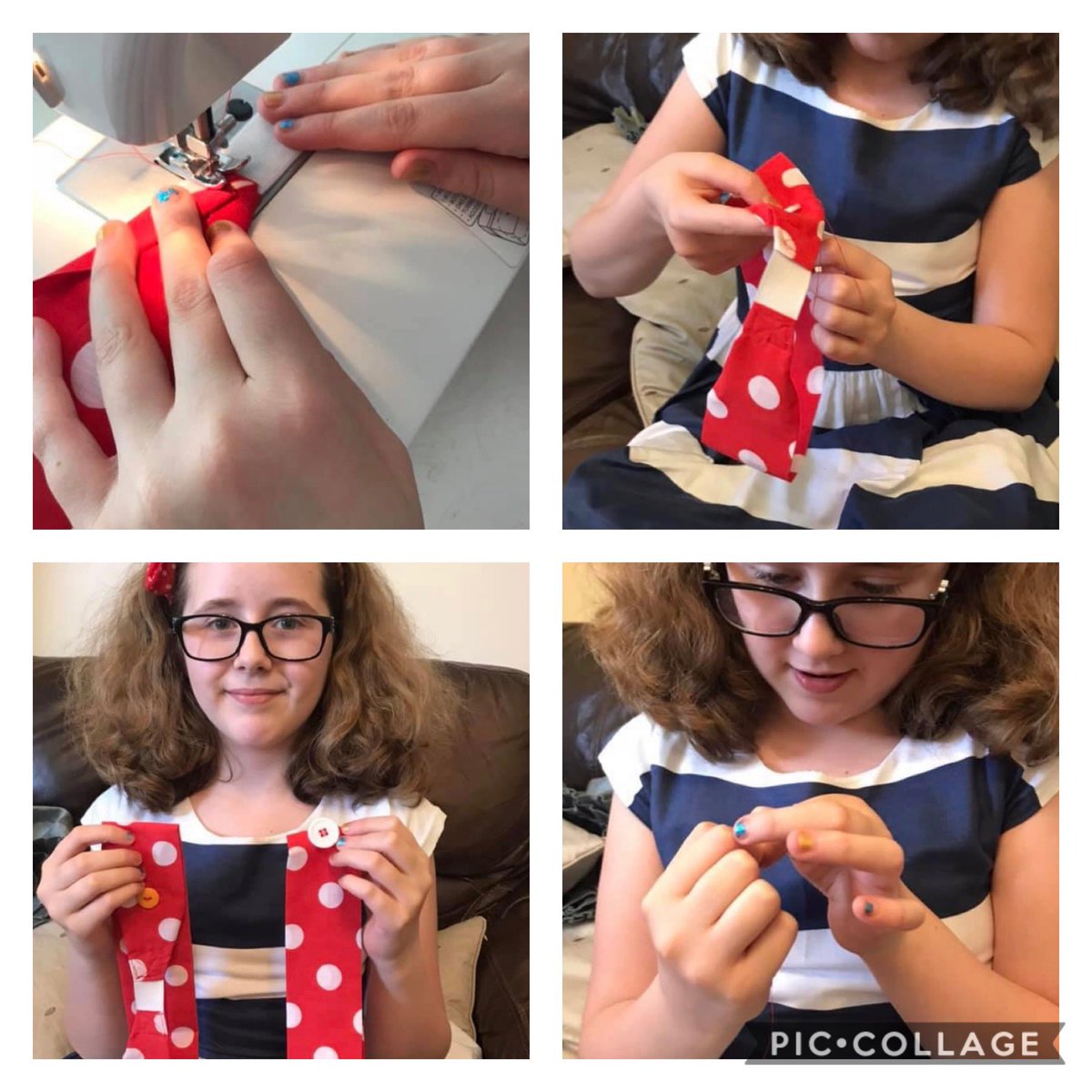 Rebecca Clarke 7A is Miss Parsons star of the week ! Her and her mum have made over 160 headbands! Well done Becca 👏👏you are a superstar 🌟🌟