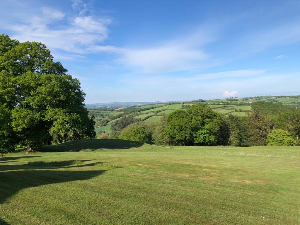 Highbullen's tweet photo. It’s a beautiful morning here today so we thought we would share our view across the golf course.
#stayathome #staysafe #view #devonhotel #lovedevon #golfcourse #northdevon https://t.co/qbLnEufaBh