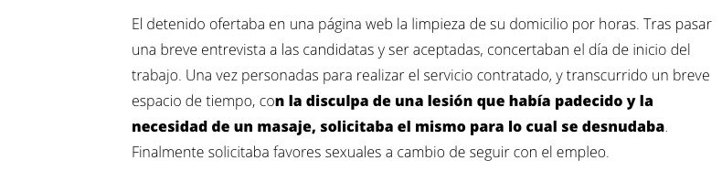 Como veis, la cosificación de la mujer sigue a pesar de todo. Este hombre se aprovecha de la vulnerabilidad económica de cinco mujeres para chantajearlas. Siguen trabajando a cambio de favores sexuales. ¿Cuándo va a parar? ¿Cuándo se respetará la dignidad de la mujer? <a href="/heraldoes/">Heraldo de Aragón</a>