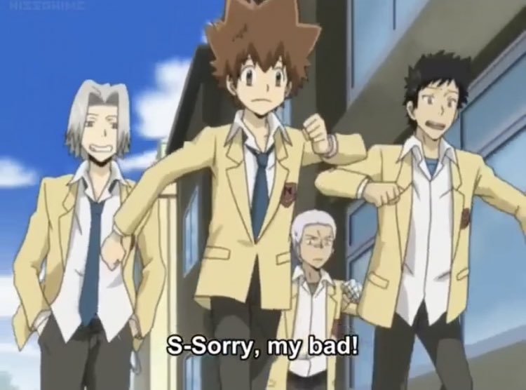 idk if hayato is happy that lambo got hurt or that yamamoto wont be the right hand man too :D probably both :D