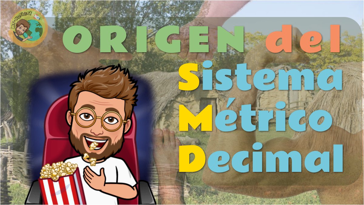 MrCuarter's tweet photo. ¡El origen del Sistema Métrico Decimal🥤⚖️📏! 👉https://t.co/vJJywGyM4W 👈Desempolvando el #Chroma 🟩 Hecho con @genially_es, #Screenomatic y @Filmora_Editor https://t.co/dr5RDTzc6C