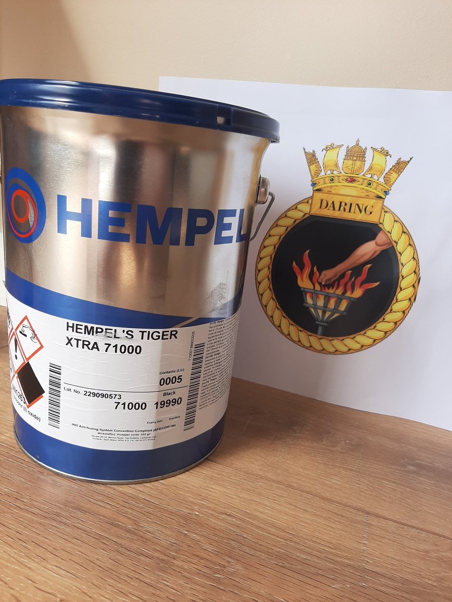 Many thanks to <a href="/nifpo/">NIFPO | N.Ireland Fish Producers Organisation</a> for donating 5 litres of Antifoul to help with the refurbishing of our boats to get them ready for when the lockdown is over.
The support from our community is essential in helping us give our young people the Sea Cadet experience.