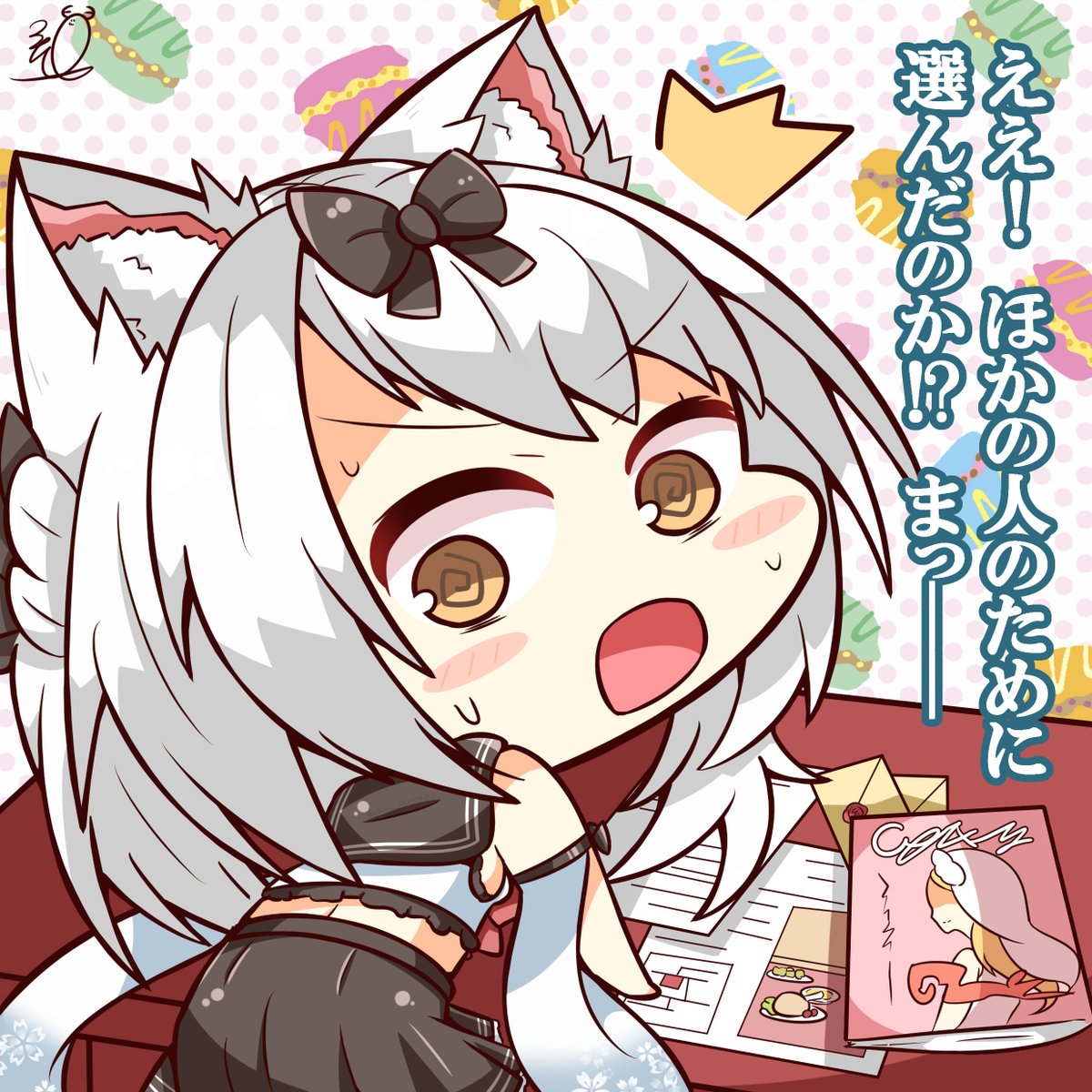 アズレン 皆様 6月が迫ってまいりました 指輪の準備はよろしいでしょうか 1 2 紅鹿 北連グッズ販売中 のイラスト
