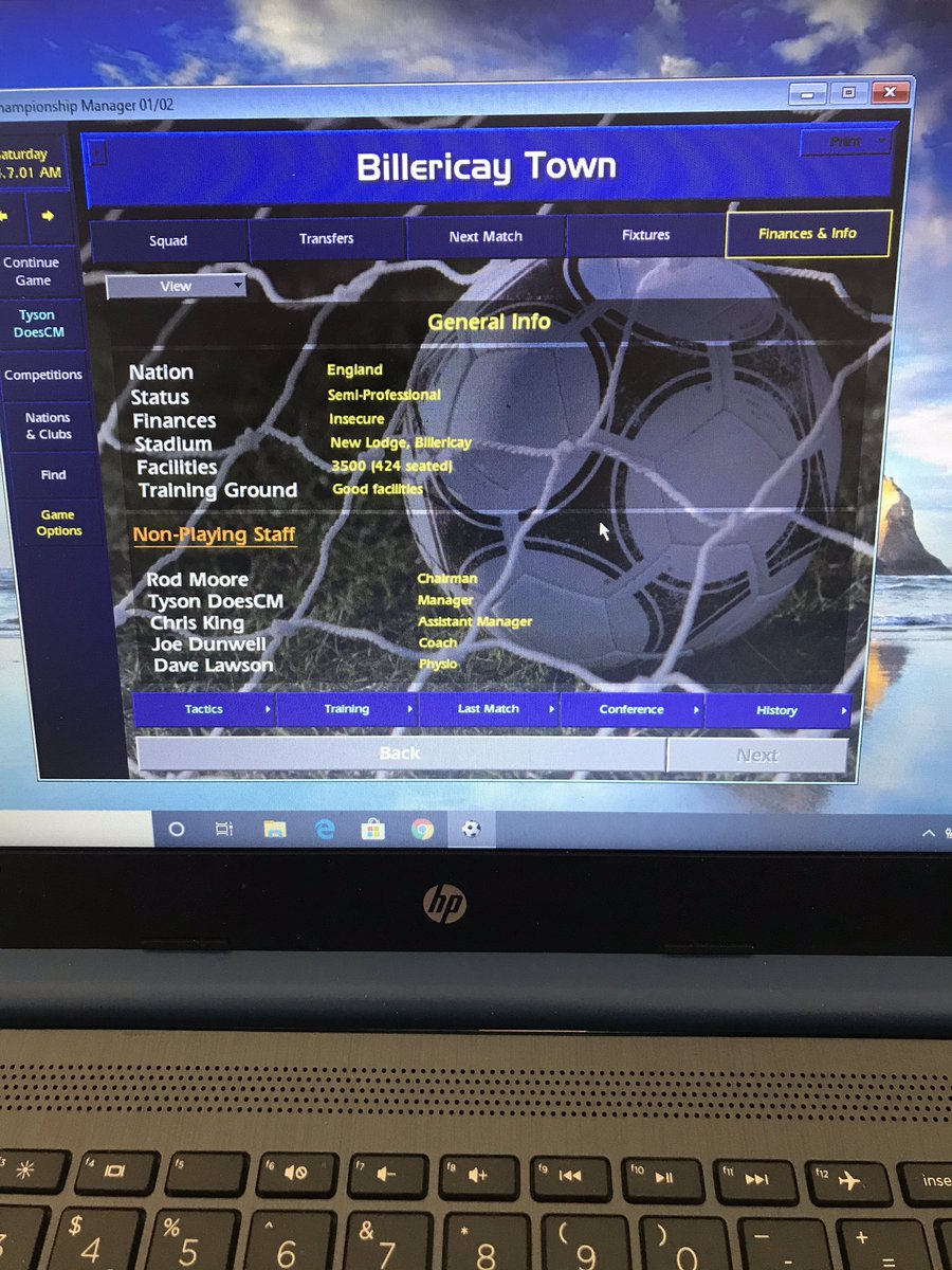 TysondoesCM's tweet photo. So here we go with the #startwithnothing scouting challenge. No players, £450k debt, no scouts, I better get started! https://t.co/XuZq4kWWNg