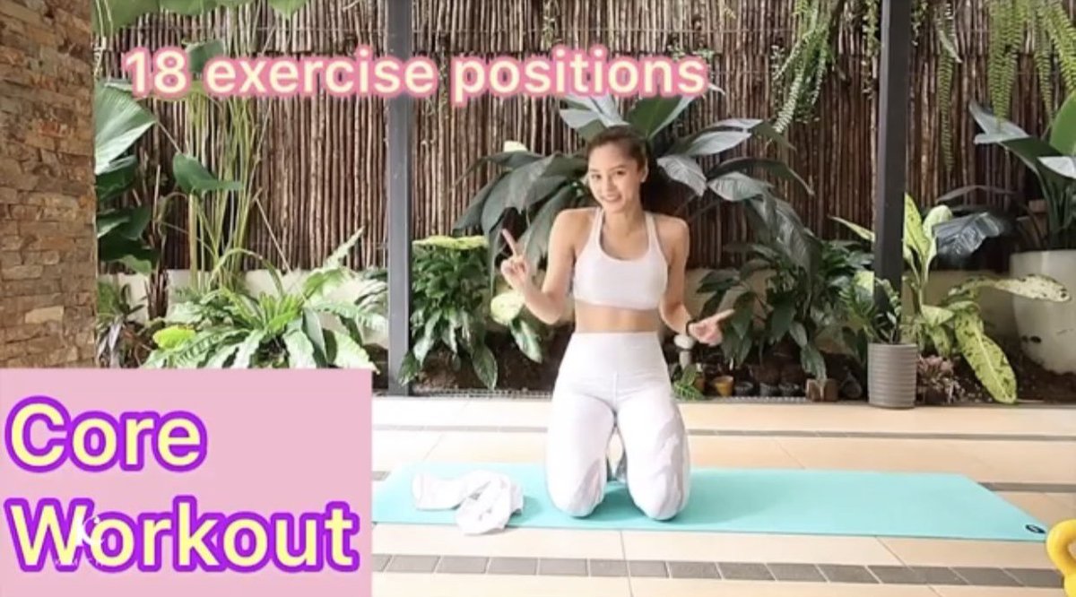 Liezel2014's tweet photo. WATCH, LIKE AND SHARE! 
@prinsesachinita ❤💚💙

"20 Minute Workout Vlog (Core + Total Body) | Kim Chiu PH" on YouTube

https://t.co/xSSjSechyp https://t.co/IsZfwtaxZB