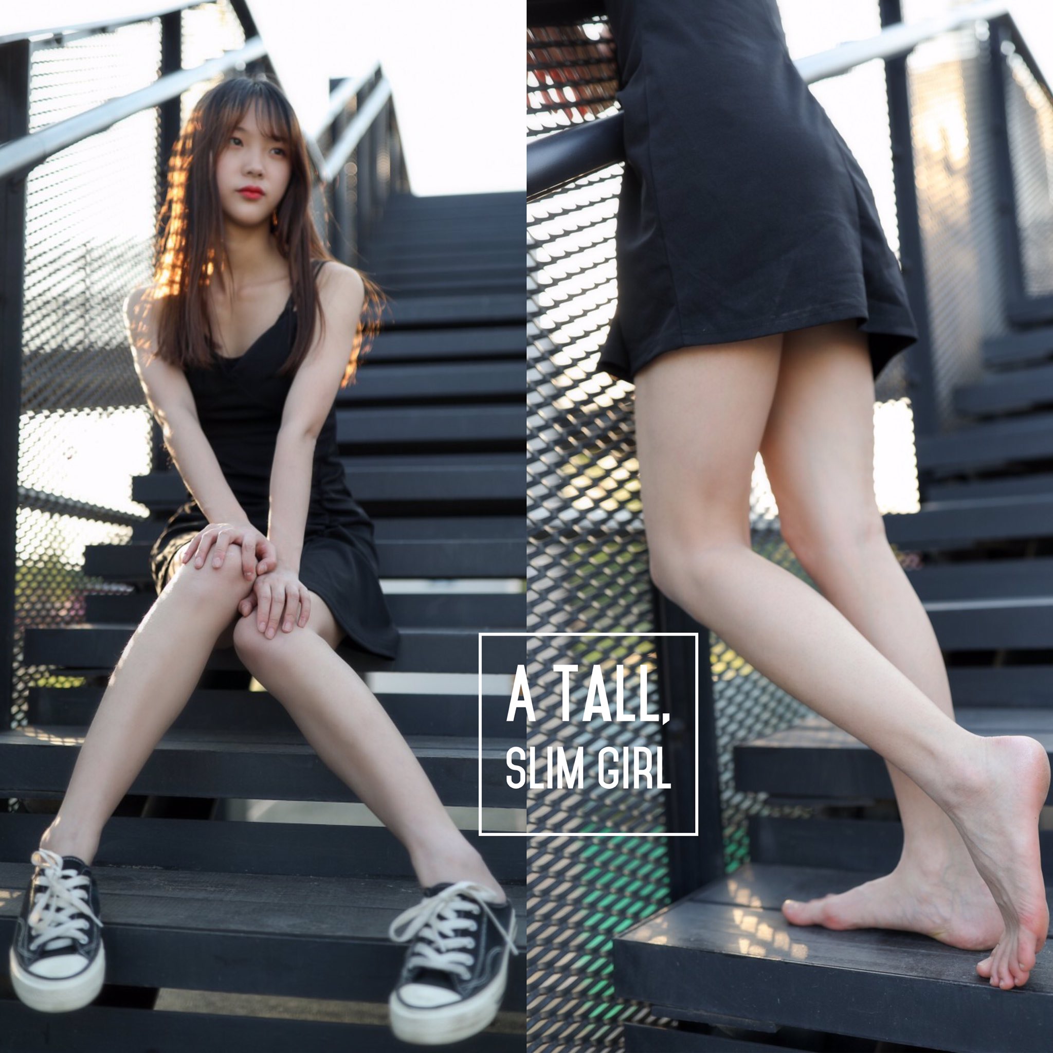 legs & feet on X: A tall, slim girl(part2)💝  / X