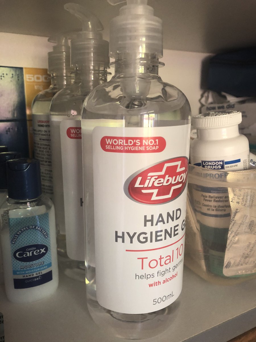 bathwindows's tweet photo. Just got back from Superdrug as I thought there may be a good time to stop back off on hand sanitiser just in case Boris gives us the green light from Monday but I’m not holding my breath for tradesmen. ￼ what a difference a month makes￼￼. 
£5.95 per bottle 500 ml 👍 https://t.co/KIuL6Od7Vl