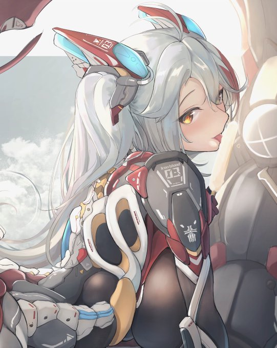 It is too hot 🥵🥵🥵

#アイスクリームの日
#アズレン
#アズールレーン
#AzurLane 
#碧蓝航线 