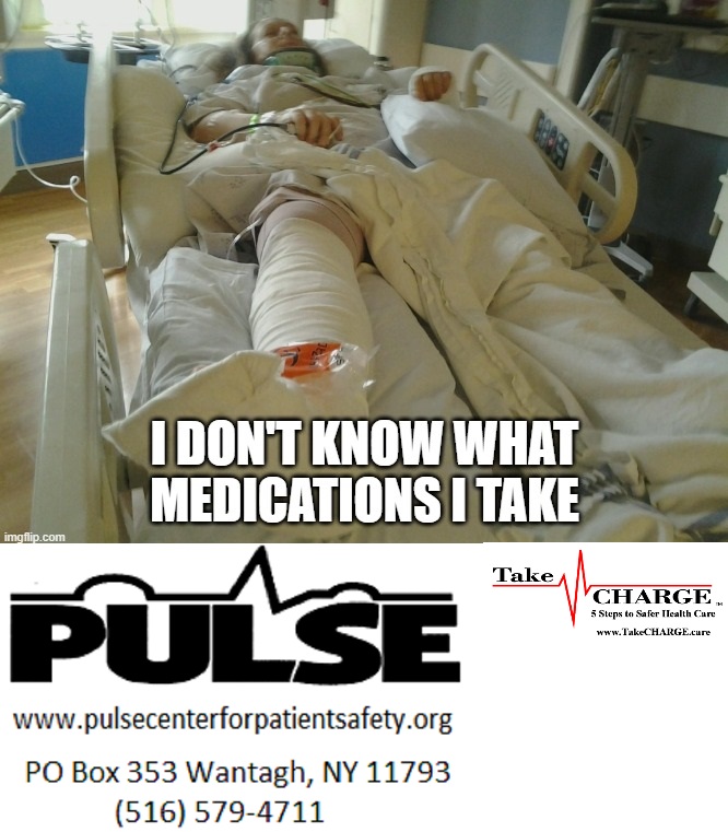 TakechargeC's tweet image. TakeCHARGE Step #2 Keep a List of Your Medications and Medical History - Join the Campaign - Ask me how  #takecharge #patientsafety #medicalrecords #patients