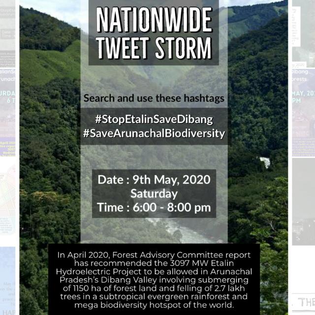 If you are concerned about the environment please RT
#StopEtalinSaveDibang 
#SaveArunachalBiodiversity