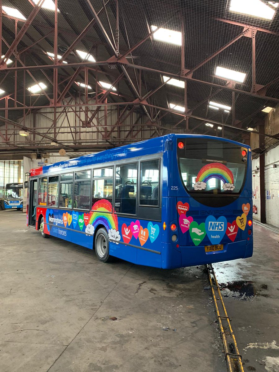 Some fantastic looking vinyl's supplied and fitted by
<a href="/McKennaBrothers/">McKenna Brothers</a> and designed by <a href="/creatingdesire/">Best Impressions</a> for <a href="/WarringtonBuses/">Warrington's Own Buses</a> #teammckennabrothers