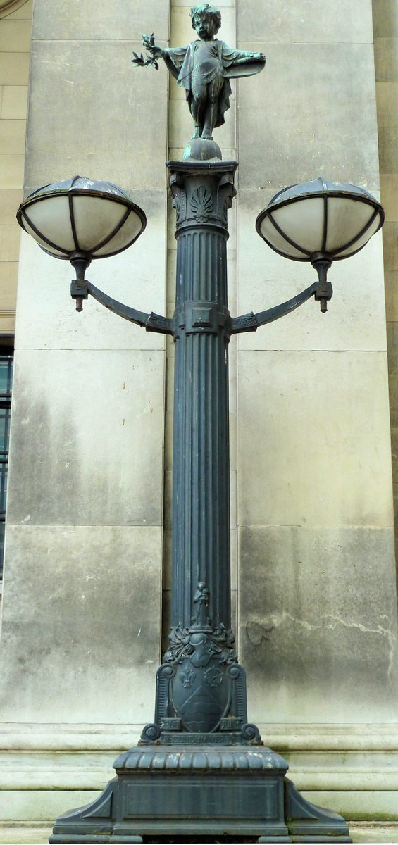 Gaslight of the Day, No.38 [Marylebone Library] (yes, electric, I know; but in the gaslight tradition, eh?)