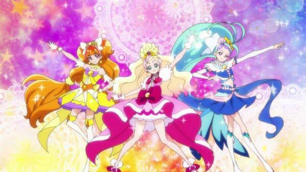 にんやま 映画プリキュアオールスターズ 春のカーニバル を見ていたのですが最後に全員揃って帝劇lgttみたいな曲出てきてさ 締め括りがプリンセスプリキュア略してプリプリで泣いた しかも3人組のちに4人になるらしい T Co W8oho1x0hf T