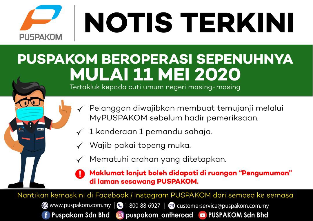 Kami beroperasi sepenuhnya mulai 11 Mei 2020.