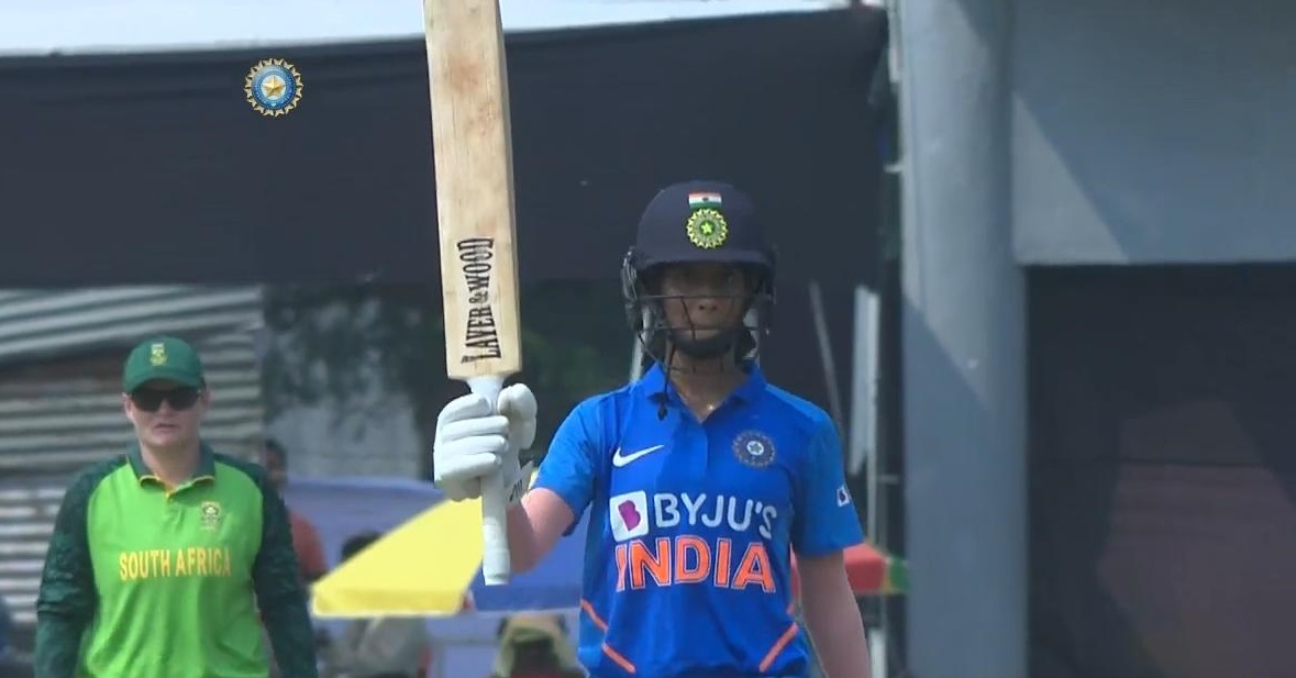 BCCIWomen's tweet photo. As we remain indoors, let's relive Jemimah Rodrigues' 5⃣5⃣-run knock. 👌👌

Video 👉 https://t.co/BdFkedVclN
#TeamIndia https://t.co/BTnImuT82g
