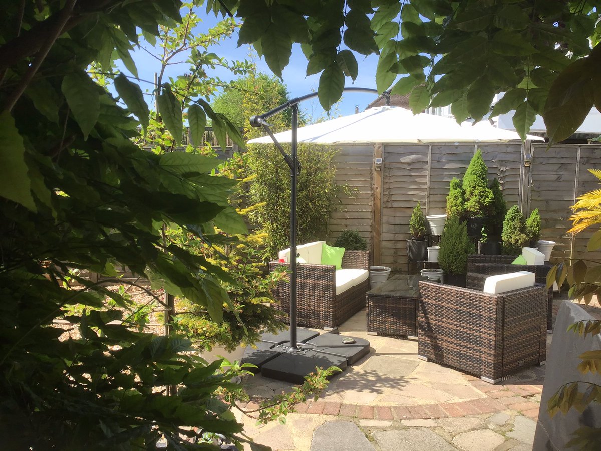 AnnabelEgerton's tweet photo. Another gorgeous day enjoying the garden. Feels like summer... for now ππ#MakingTheMostOfLockdown https://t.co/Zg4u6Kd0wJ