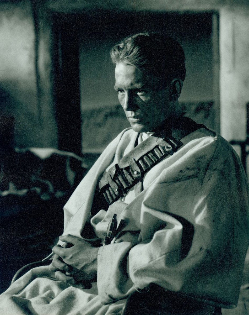 BFI's tweet photo. From the #BFINationalArchive: #BornOnThisDay Albert Finney’s screen tests for the part of Lawrence of Arabia (which he turned down), August 1960. Preserved in our Special Collections, the tests are some of the Archive’s most requested items for viewing. © Sony Pictures Releasing https://t.co/kse5Un4OAE