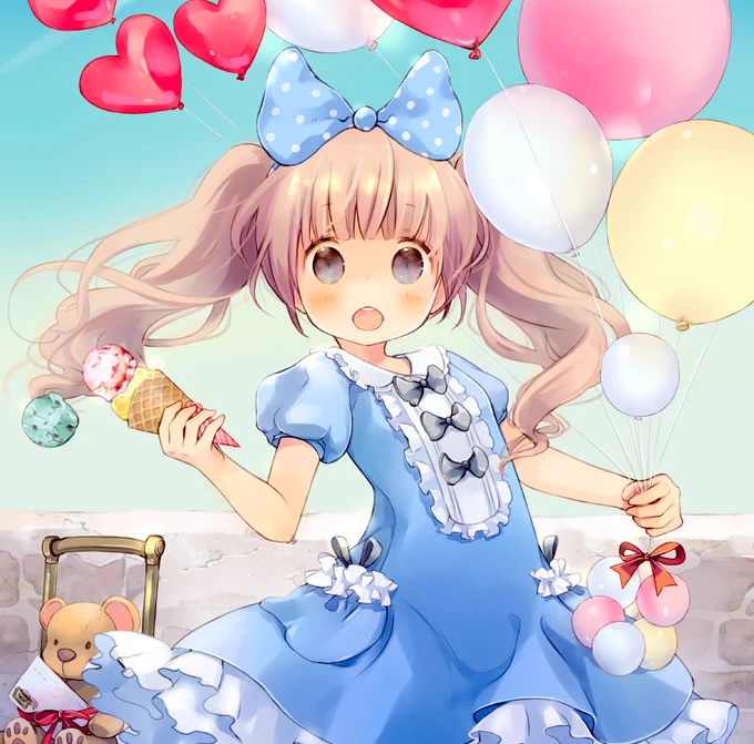 #アイスクリームの日
今日、食べました?(•‾⌣‾•) 