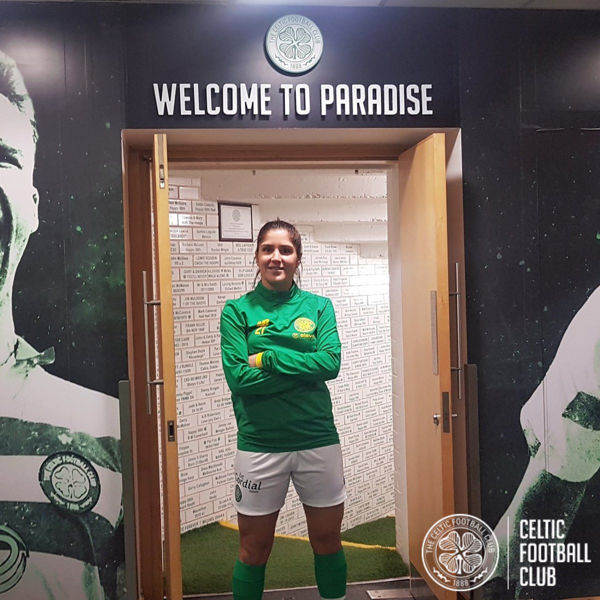 CelticFCWomen's tweet photo. Feliz cumpleaños @brenduc21 🥳 Happy birthday to la maga 🎩🇪🇸 Hope you have a great day💚 https://t.co/dvYWuDecKN