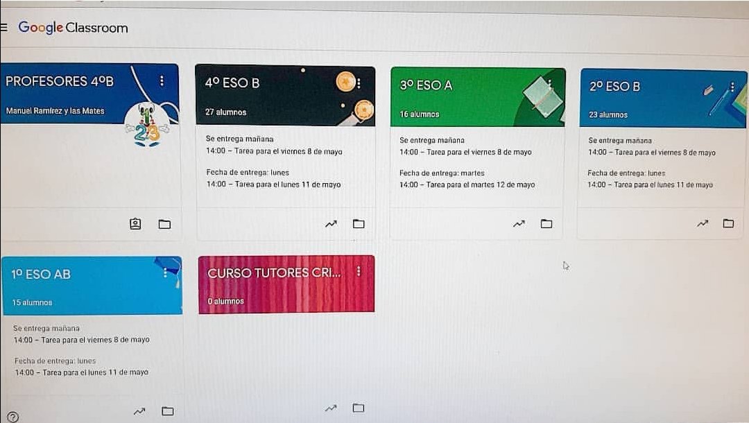 IESJverne's tweet photo. Dos meses de duro trabajo de alumnos y profesores. Mucho esfuerzo por parte de todos para que nuestros chicos sigan formándose. https://t.co/hr5NTwRKeW