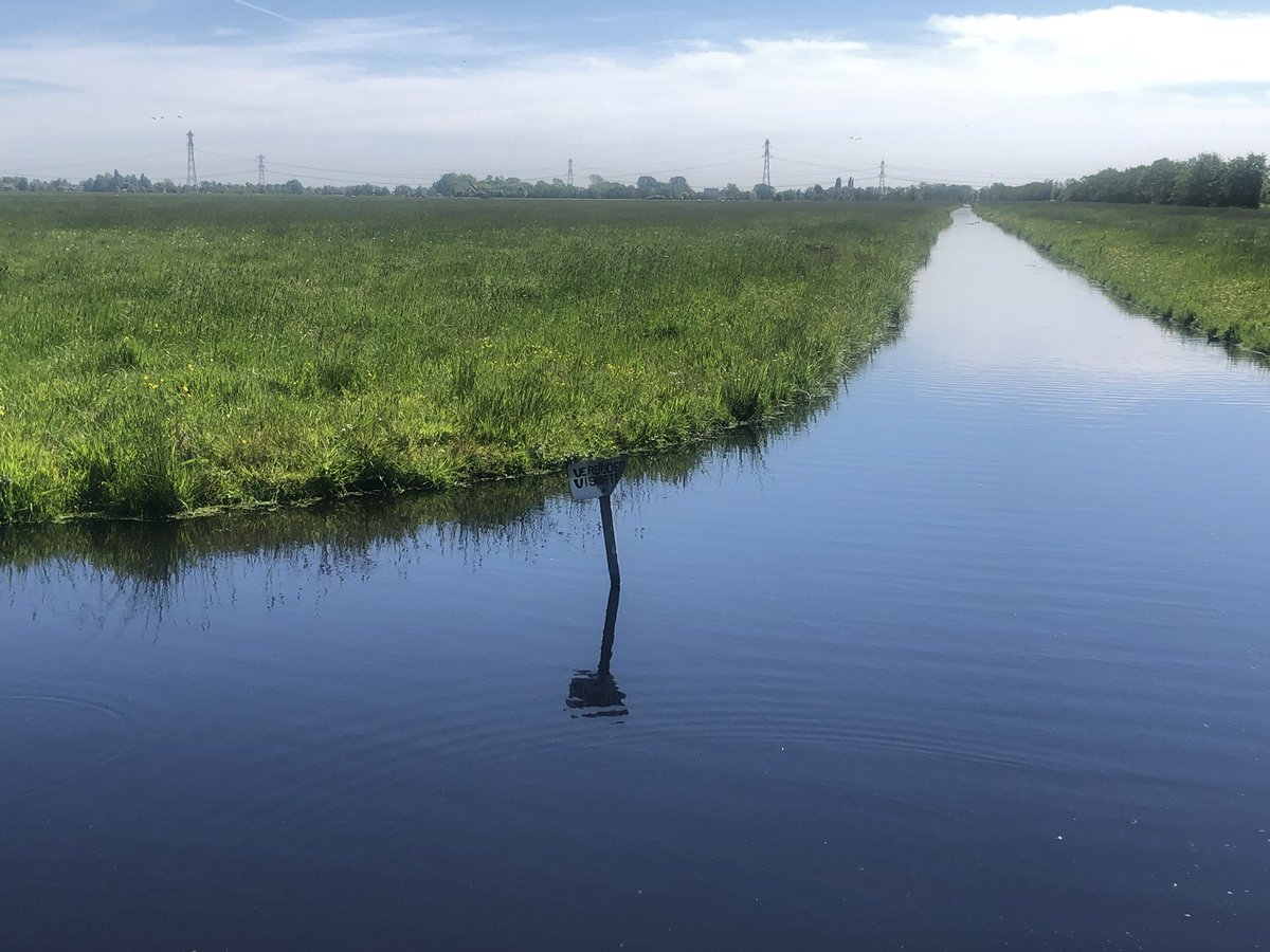 iRepeltje's tweet image. Ik snap wat “verboden te vissen” is. Maar wat is “verboden viswater?” (Als je het bordje kan lezen.....) #whilewalking