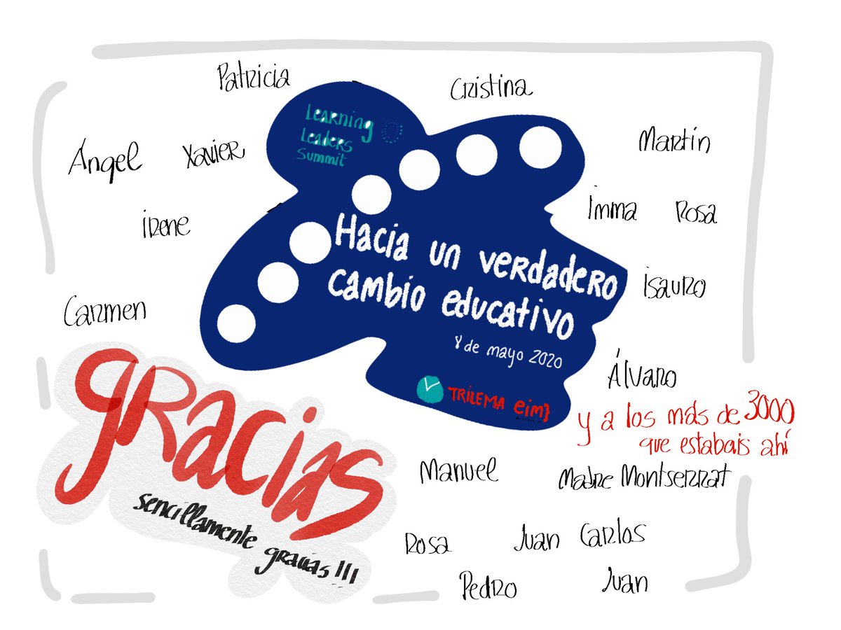 mariabatetr's tweet photo. Profundamente agradecida d participar en tan gran evento educativo. Gracias simplemente Gracias @Trilema_EIM @trilemaedu @carmenpellicer_ @INMACASTAO @MartinVarelaDav @mportero21 @alvaromerino @IsauroblancoASC @XavierMarcet @juancarcubeiro @marianamaggio #LearningLeadersSummit https://t.co/c0kiEsaApG