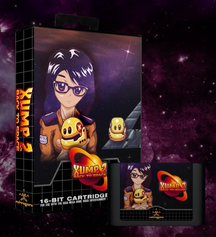 RetromaniacMag's tweet photo. Retroguru prepara en físico #Xump2, su nuevo juego para Mega Drive: https://t.co/sidKxL0Ymq 👉 Primero aparecerá en caja y el año que viene en descarga digital @RGgamedev #retrodev #MegaDrive #pixelart https://t.co/D5dPPMCr1H