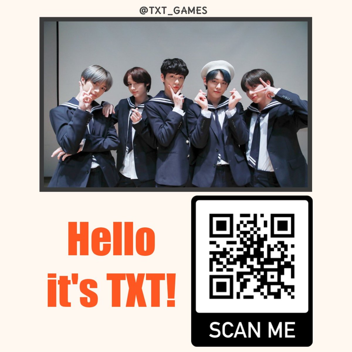 TXT_games's tweet photo. 🚨 SCAN SOCIAL 50 CHALLENGE  🚨

🔒 50 RETWEETS
🔒 50 REPLIES

Drop ur screenshot in bellow
Don't forget to use ht + tag ✊

Unlock it as fast as you can.
#TOMORROW_X_TOGETHER 
#투모로우바이투게더 #TXT
#TXT_Eternity
@TXT_members 
@TXT_bighit https://t.co/Y5cK1d3VMQ