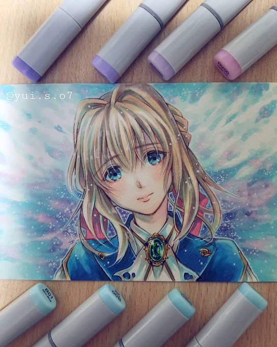 「violet evergarden」Fan Art(Latest)｜8pages