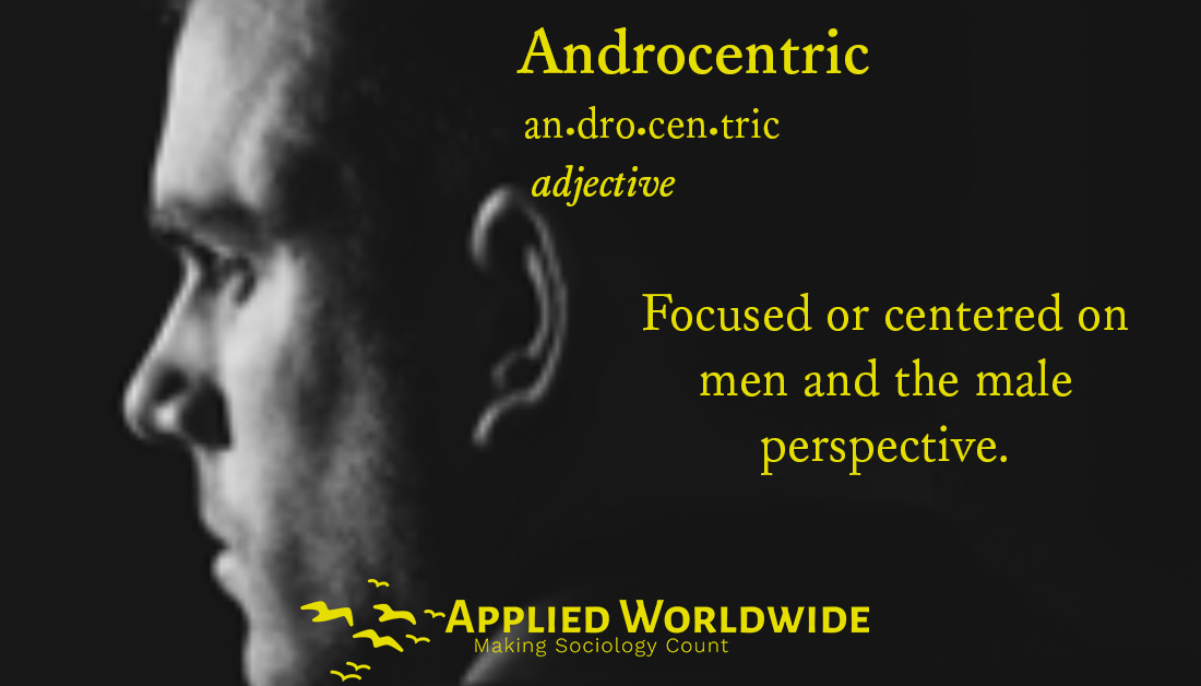 applysociology's tweet photo. #Androcentric refers to being focused or centered on men & the male perspective, not to be confused with the #malegaze, which holds more of a negative connotation as a commentary on the harmful effects of androcentric media. #MakingSociologyCount
#socofgender https://t.co/qTfI2iVczX