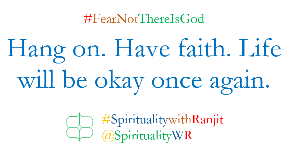 spiritualitywr's tweet photo. #Lockdown will be lifted. Your loneliness will end. Stress and anxiety will mitigate too. One fine day, #COVID19 will also vanish into thin air, just like Ebola, SARS, MERS, Nipah and Zika. #FearNotThereIsGod Hang on. Have faith. Life will be okay once again. https://t.co/cwPmvB6VQE