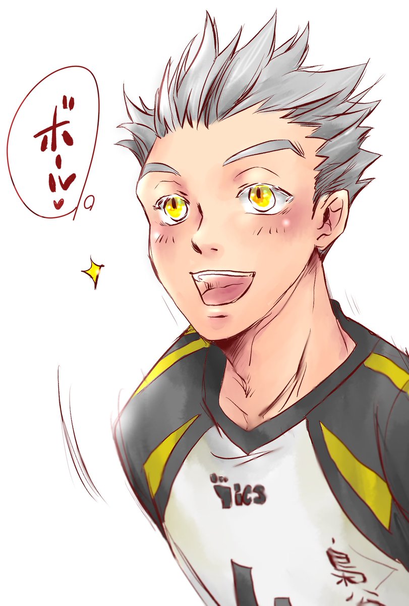 ボール✨が大好きな木兎さん
(特に赤葦くんの上げたボールは最高に好き?)

(ᵒ̴̷͈ᗨᵒ̴̶̷͈  )✧ボール♡♡ 